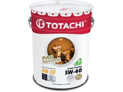 Масло моторное TOTACHI Grand Touring SN Синтетика 5W40 20л от TOTACHI Масло моторное TOTACHI Grand Touring SN Синтетика 5W40 20л