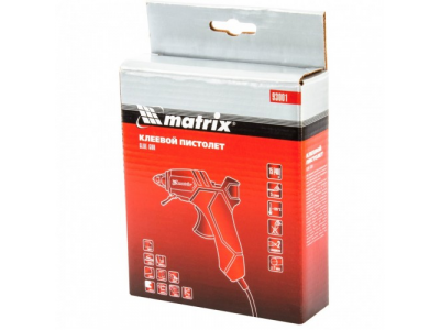 Клеевой пистолет, 7 мм, 15 (40) Вт, 5 г/мин Matrix от MATRIX Клеевой пистолет, 7 мм, 15 (40) Вт, 5 г/мин Matrix