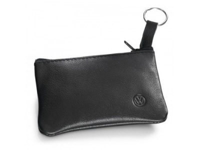 Кожаная ключница Volkswagen Leather Key Pouch, Black, артикул 000087402A от VAG Кожаная ключница Volkswagen Leather Key Pouch, Black, артикул 000087402A