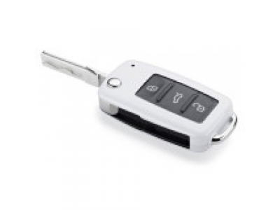 Накладка на ключ Volkswagen Plastic Key Case Turbo, White, артикул 5C0087012G075 от VAG Накладка на ключ Volkswagen Plastic Key Case Turbo, White, артикул 5C0087012G075