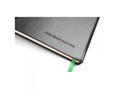 Блокнот Skoda Notepad A5, Black, артикул 000087216G от VAG Блокнот Skoda Notepad A5, Black, артикул 000087216G