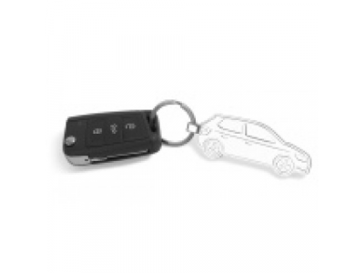 Металлический брелок Skoda Fabia Metall Keyring with chip от VAG Металлический брелок Skoda Fabia Metall Keyring with chip