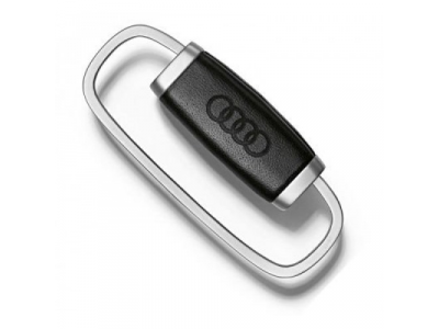 Брелок Audi Key ring steel - leather rings от VAG Брелок Audi Key ring steel - leather rings