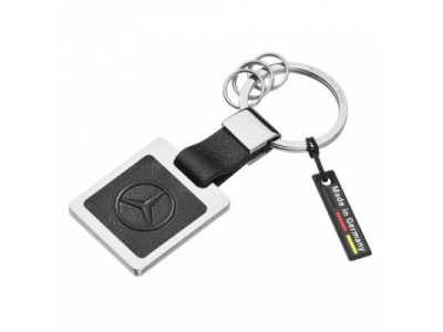 Брелок Mercedes-Benz Key Ring, St. Petersburg, Silver-coloured / Black от Mercedes Брелок Mercedes-Benz Key Ring, St. Petersburg, Silver-coloured / Black