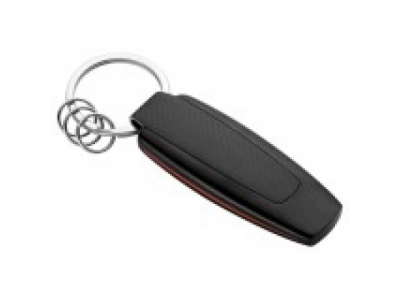 Брелок Mercedes-Benz Key Ring, AMG, Black/Silver/Red