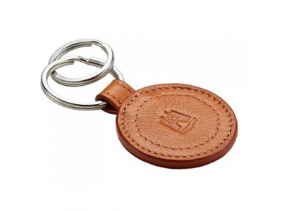 Кожаный брелок Volkswagen Classic Leather Key Charm, Beige от VAG Кожаный брелок Volkswagen Classic Leather Key Charm, Beige