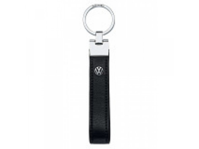 Брелок Volkswagen Metall Key Chain Leather Black от VAG Брелок Volkswagen Metall Key Chain Leather Black
