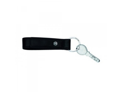 Брелок Volkswagen Leather Keyring, Black от VAG Брелок Volkswagen Leather Keyring, Black