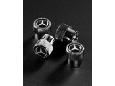 Колпачки для ниппелей Mercedes-Benz Dust Caps Black, артикул B66472002 от Mercedes Колпачки для ниппелей Mercedes-Benz Dust Caps Black, артикул B66472002