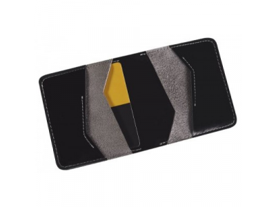 Кожаное портмоне Toyota Leather Wallet, Weekend, Black/Grey, артикул TMSUV04WAL от Toyota Кожаное портмоне Toyota Leather Wallet, Weekend, Black/Grey, артикул TMSUV04WAL
