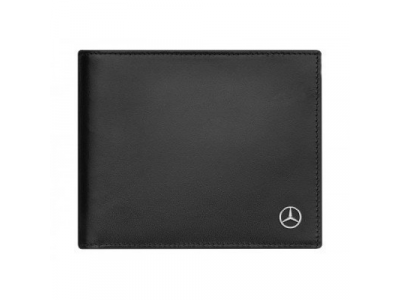 Кожаный футляр для кредитных карт Mercedes-Benz Credit Card Wallet, Black, RFID Protection от Mercedes Кожаный футляр для кредитных карт Mercedes-Benz Credit Card Wallet, Black, RFID Protection