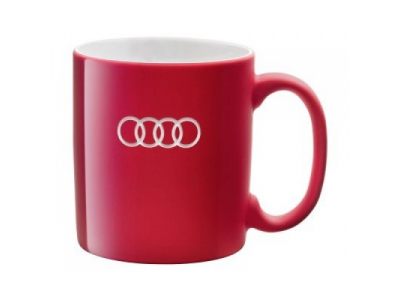 Фарфоровая кружка Audi Porcelain Mug, Red от VAG Фарфоровая кружка Audi Porcelain Mug, Red