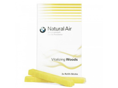 Комплект сменных картриджей освежителя воздуха BMW Vitalizing Woods, артикул 83122285677