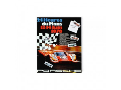 Магнитная доска Porsche Magnetic board – 1970 racing poster, артикул WAP0500190F от VAG Магнитная доска Porsche Magnetic board – 1970 racing poster, артикул WAP0500190F