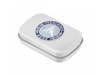 Банка для леденцов Mercedes-Benz Mint Box, Classic, Silver-coloured от Mercedes Банка для леденцов Mercedes-Benz Mint Box, Classic, Silver-coloured