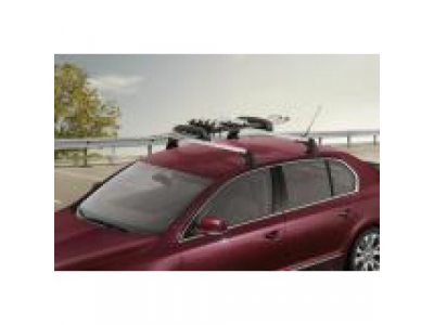 Держатель лыжного снаряжения из металлического профиля Skoda Ski holder от VAG Держатель лыжного снаряжения из металлического профиля Skoda Ski holder