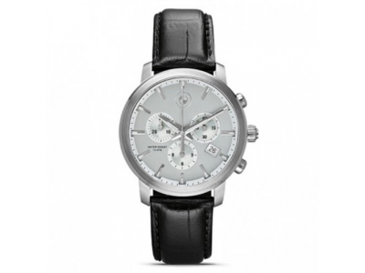 Мужские наручные часы BMW Men's Chrono Wrist Watch Black Strap, артикул 80262365451