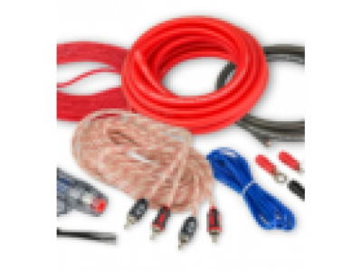 Комплект кабелей для подключения 2-канального усилителя, 4 AWG Aura AMP-2204