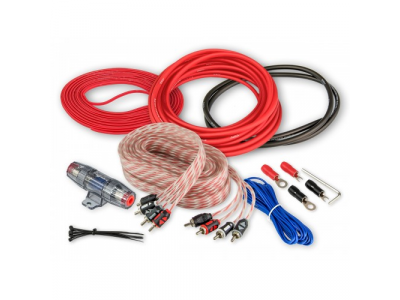 Комплект кабелей для подключения 4-канального усилителя, 10 AWG Aura AMP-2410 от AURA Комплект кабелей для подключения 4-канального усилителя, 10 AWG Aura AMP-2410