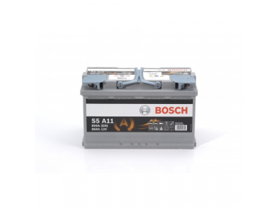 Аккумулятор BOSCH S5 AGM - 12 Volt, 80Ah 800A 315x175x190 от BOSCH Аккумулятор BOSCH S5 AGM - 12 Volt, 80Ah 800A 315x175x190
