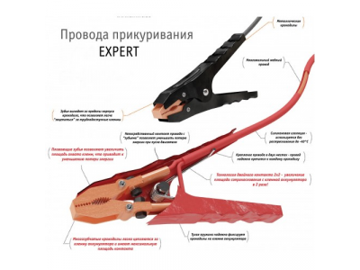 Провода для прикуривания Airline Expert sa-750-05e от Airline Провода для прикуривания Airline Expert sa-750-05e