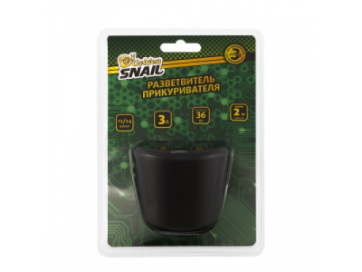 Разветвитель прикуривателя 3 разъема для прикуривателя от GOLDEN SNAIL Разветвитель прикуривателя 3 разъема для прикуривателя