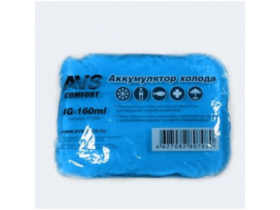 Аккумулятор холода AVS IG-160ml (мягкий) от AVS Аккумулятор холода AVS IG-160ml (мягкий)