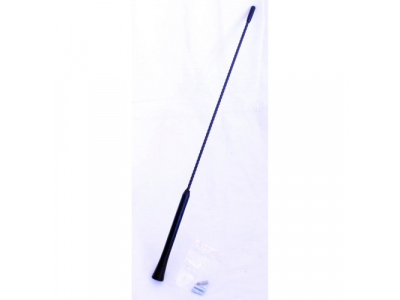 Антенный наконечник 40см черный (5/6 мм)