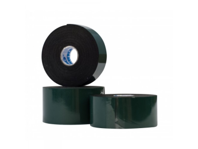 Лента клейкая двухсторонняя зеленая (50 мм х 5 м)