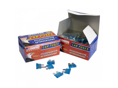 Предохранители флажковые № 1 (10 А) 100 шт. от ABRO Предохранители флажковые № 1 (10 А) 100 шт.