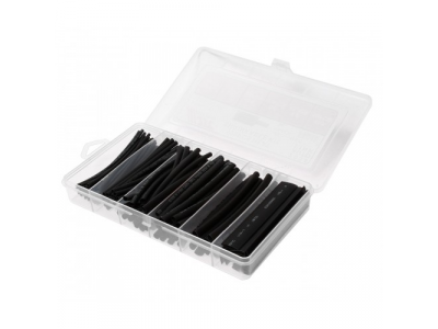 JTC Трубка термоусадочная d=2,3,4,5,6,10мм, длина 100мм, 120шт. набор JTC от JTC JTC Трубка термоусадочная d=2,3,4,5,6,10мм, длина 100мм, 120шт. набор JTC