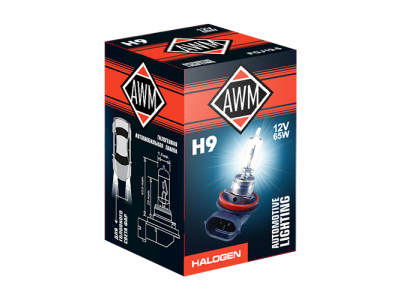 Лампа галогенная AWM H9 12V 65W (PGJ19-5) от AWM Лампа галогенная AWM H9 12V 65W (PGJ19-5)