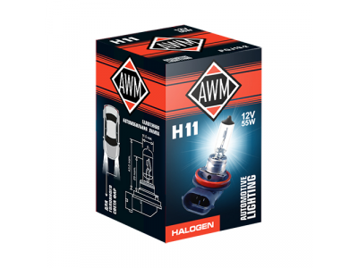 Лампа галогенная AWM H11 12V 55W (PGJ19-2) от AWM Лампа галогенная AWM H11 12V 55W (PGJ19-2)