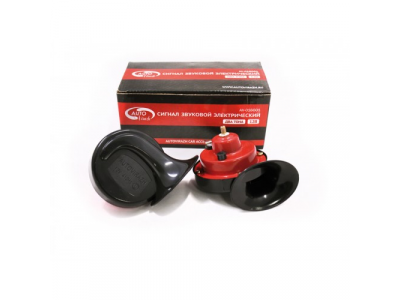 Сигнал звуковой электрический "GMP" двухрожковый 410/510Hz 12V, 2 шт в комплекте от AUTOVIRAZH Сигнал звуковой электрический "GMP" двухрожковый 410/510Hz 12V, 2 шт в комплекте