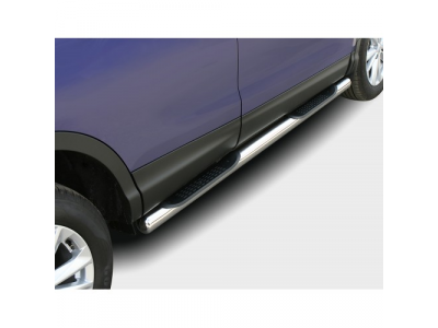 Пороги с проступями d76,Nissan Qashqai 2014-, NQSH.81.5076 от SOUZ96 Пороги с проступями d76,Nissan Qashqai 2014-, NQSH.81.5076