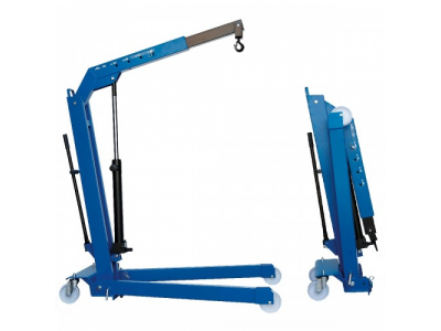 Кран гидравлический, складной, двухтактный, низкопрофильный, г/п 1000 кг