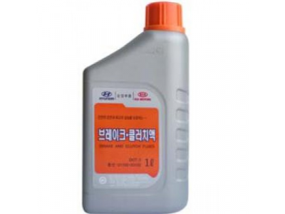 HYUNDAI DOT-3 (1л) жидкость тормозная от MOBIS HYUNDAI DOT-3 (1л) жидкость тормозная